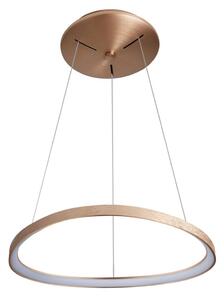 Italux 5355-848ROP-GB-3 LED závěsné svítidlo Morfi D650mm 48W/2640lm 3000K zlatohnedá, bílá, stmívatelné