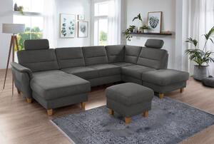 SEDACÍ SOUPRAVA, textil, šedá Sit & More - Sedací soupravy, Online Only
