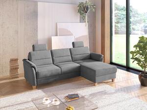 ROHOVÁ SEDAČKA, textil, šedá Sit & More - Sedací soupravy, Online Only