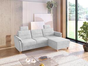 ROHOVÁ SEDAČKA, textil, barvy stříbra Sit & More - Sedací soupravy, Online Only