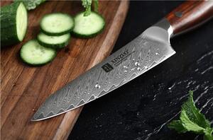 Víceúčelový nůž nůž 5" XINZUO AIČI 67 vrstev damaškové oceli