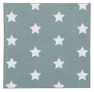 Papírové ubrousky CATCH A STAR green 33*33 cm (20 kusů)