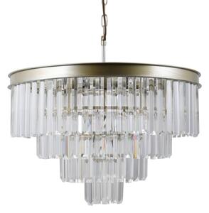 Italux PND-44372-8-CHMP-GLD závěsné svítidlo Verdes D560mm 8x40W E14 champagne zlatá