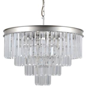 Italux PND-44372-8A-SLVR-BRW závěsné svítidlo Verdes D560mm 8x40W E14 stříbrná