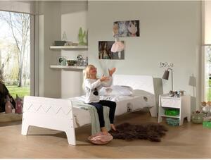 Bílá dětská postel Vipack Wynnie, 90 x 200 cm
