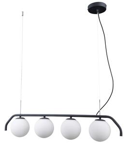 Italux PND-3300-4-BK závěsné svítidlo Carimi 4x5W G9 grafitová, bílá