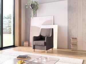 KŘESLO, textil, tmavě hnědá Sit & More - Online Only křesla & taburety, Online Only