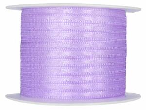 Tenká saténová stužka lila 3mm x 10m (2,20 Kč/m)