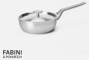 Fabini Kónický rendlík FABINI & Pohlreich 2.0, ø 20 cm (1,5 l) - Nerezový rendlík z vícevrstvé nerezové oceli s poklicí
