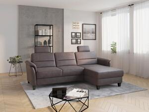 ROHOVÁ SEDAČKA, textil, hnědá Sit & More - Sedací soupravy, Online Only