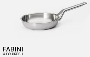 Fabini Pánev FABINI & Pohlreich 2.0, ø 20 cm - Nerezová beznýtová pánev z vícevrstvé nerezové oceli bez poklice
