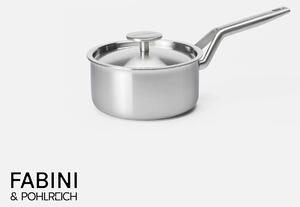 Fabini Rendlík FABINI & Pohlreich 2.0, ø 16 cm (1,2 l) - Nerezový beznýtový rendlík z vícevrstvé nerezové oceli s poklicí