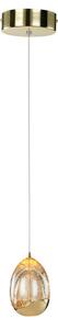 ITALUX PND-22112132-1A-CHPN Huelto závěsné svítidlo LED D120mm 4,8W/290lm 3000K champagne zlatá