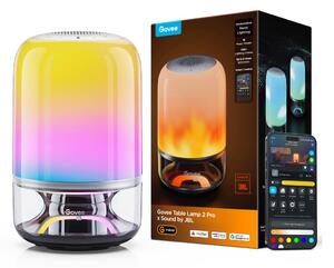 Govee - LED RGBW Stmívatelná stolní lampa s reproduktorem LED/36W/12V Wi-Fi