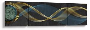 Obraz - Abstrakce (170x50 cm)