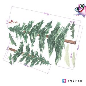 INSPIO-textilní přelepitelná samolepka - Samolepky na zeď - Samolepky stromů