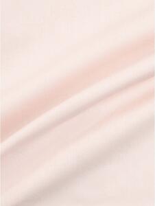 Růžové povlečení na jednolůžko z bavlněného perkálu Westwing Collection Fia, 135 x 200 cm