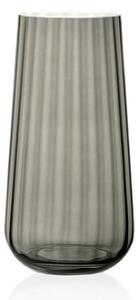 SKLENĚNÁ VÁZA RONA DECO FADE ONYX 25CM
