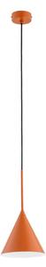 Lustr na lanku FABO 1xE27/15W/230V pr. 17 cm měděná