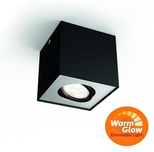 Philips 50491/30/P0 Box LED černé povrchové bodové svítidlo WGD 4,5W=500lm 2200-2700K