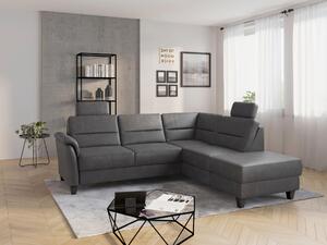 ROHOVÁ SEDAČKA, textil, antracitová Sit & More - Sedací soupravy, Online Only