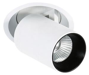 SL74058 / 12W 3000K WH + BL ITALUX Merge 3000K moderní povrchové bodové svítidlo 12W = 840lm LED bílé světlo (3000K) IP20
