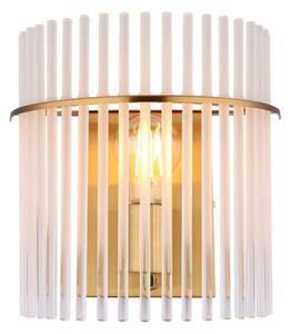 Globo 15698WM - Nástěnné svítidlo GORLEY 1xE27/60W/230V zlatá