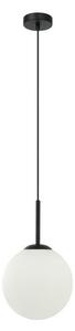 ITALUX PND-5578-1S-BK Deore závěsné svítidlo 1xE27 D200mm černá, bílá