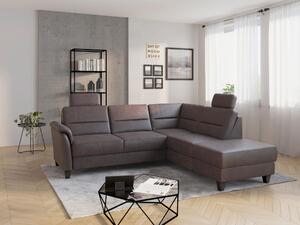 ROHOVÁ SEDAČKA, textil, hnědá Sit & More - Sedací soupravy, Online Only