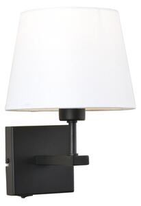 Italux WL-1122-1-A-BM-RO-WH nástěnné svítidlo Norte 1x60W E27 černá, bílá