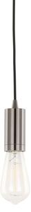 DS-M-038 SHINY BLACK ITALUX Moderna moderní závěsné svítidlo - objímka 1X60W E27 IP20