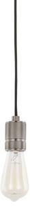 DS-M-010 MATT BLACK ITALUX Casa moderní závěsné svítidlo - objímka 1X60W E27 IP20