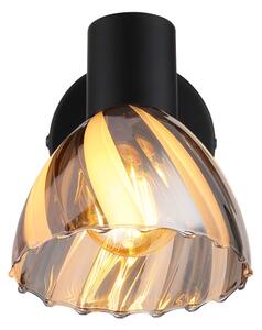 Globo 54315S-1 - Nástěnné bodové svítidlo ZACHERY 1xE14/40W/230V černá