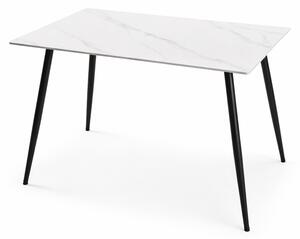 Vikio Jídelní stůl 120x80 dekor bílý mramor HJS100B-120