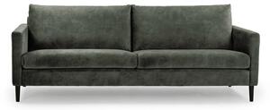 Zelenošedá sametová pohovka 220 cm Adagio - Scandic