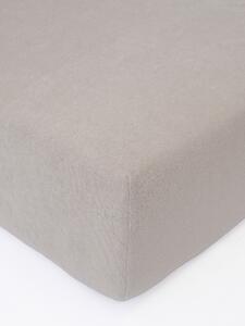 MK Lůžkoviny Froté prostěradlo do postýlky 60 × 120 cm - cappuccino