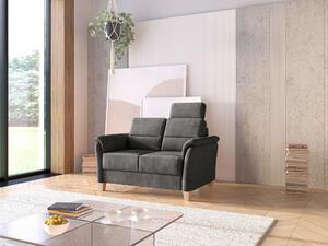 DVOUMÍSTNÁ POHOVKA, textil, černá Sit & More - Pohovky, Online Only