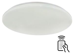 GLOBO 41338-60 Payn stmívatelné stropní LED svítidlo 550 mm 60W / 3800lm 3000-6500K IP20 bílá s dálkovým ovládáním, starlight efekt