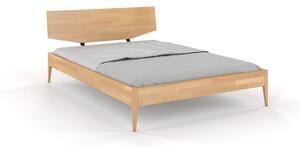 Dvoulůžková postel z bukového dřeva v přírodní barvě 140x200 cm Sund – Skandica