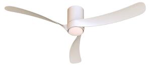 LED stropní ventilátor NEMO II L, bílý, DC, tichý, CCT – Mantra Mantra Iluminación, Nemo II L, stmívatelné, Bílá, Obývací pokoj, Kov, Moderní