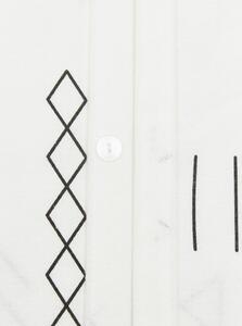 Béžové flanelové povlečení na jednolůžko Westwing Collection Boho, 135 x 200 cm