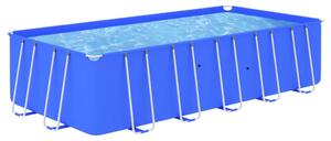 Bazén s ocelovým rámem 540 x 270 x 122 cm modrý