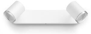 Philips Hue White Ambiance 8719514340879 Adore stropní bodové svítidlo 2xGU10 GU10 +SWITCH 5,5W/2x250lm 2200-6500K IP44 biela bluetooth