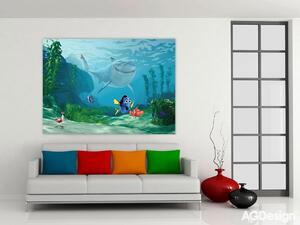 Dětská vliesová fototapeta na zeď - FTDN M 5230, Disney, Hledá se Nemo, 160 x 110 cm, AG Design