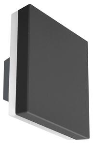 ITALUX PL-271 Viano exteriérové nástěnné svítidlo LED 12W/860lm 4000K IP54 černá pískovaná