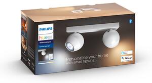 Philips Hue White Ambiance 8719514339064 BUCKRAM stropní bodové svítidlo 2xGU10 +SWITCH 2x5,5W/2x250lm 2200-6500K biela bluetooth