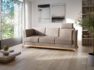 TŘÍMÍSTNÁ POHOVKA, textil, šedohnědá Sit & More - Pohovky, Online Only