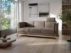 TŘÍMÍSTNÁ POHOVKA, textil, hnědá Sit & More - Pohovky, Online Only