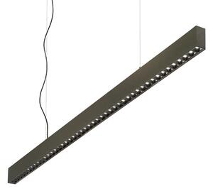 Ideal Lux 271200 OFFICE závěsné svítidlo LED 30W/3100lm 4000K černá