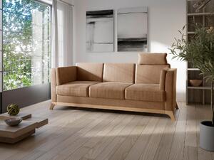TŘÍMÍSTNÁ POHOVKA, textil, koňaková Sit & More - Pohovky, Online Only